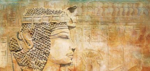 Civilización del antiguo Egipto: características de la formación de la civilización del antiguo Egipto.