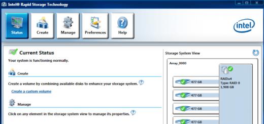 Intel Rapid Storage Technology Driver što je ovaj program i je li potreban?